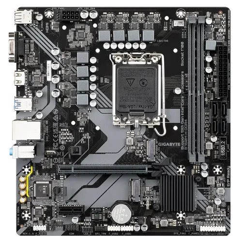 GIGABYTE B760M H DDR4 mATX Motherboard — image 2 of 6