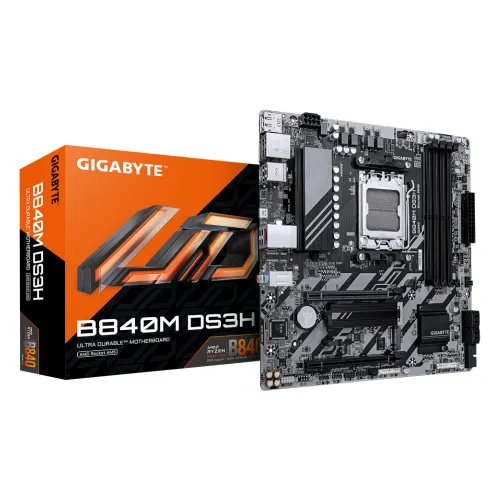 Gigabyte B840M DS3H AMD AM5 mATX Motherboard