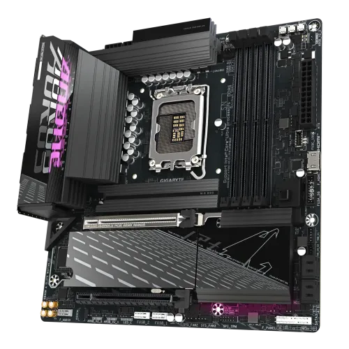 GIGABYTE B860M AORUS ELITE WIFI6E LGA1851 Micro ATX Motherboard — image 4 of 5