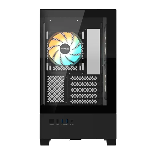 GIGABYTE C201 PANORAMIC Mid Tower M-ATX Casing — image 2 of 5