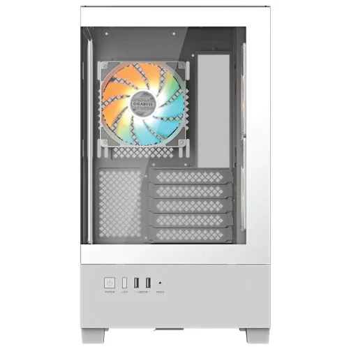 GIGABYTE C201 PANORAMIC ICE Mid Tower M-ATX Casing — image 2 of 5