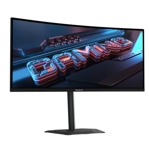 GIGABYTE G34WQC2 34" 200Hz WQHD VA Ultra Wide Curved Gaming Monitor — image 2 of 6