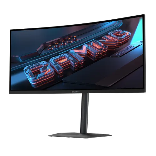 GIGABYTE G34WQC2 34" 200Hz WQHD VA Ultra Wide Curved Gaming Monitor — image 3 of 6