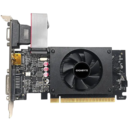 GIGABYTE GeForce GT 710 2GB DDR5 Graphics Card — image 3 of 5