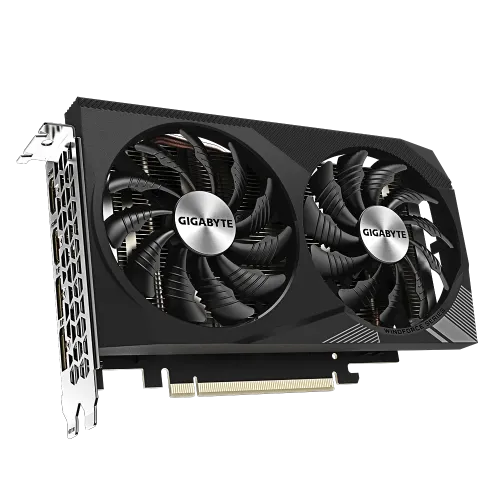 GIGABYTE GeForce RTX 3050 WINDFORCE OC V2 8GB GDDR6 Graphics Card — image 3 of 6