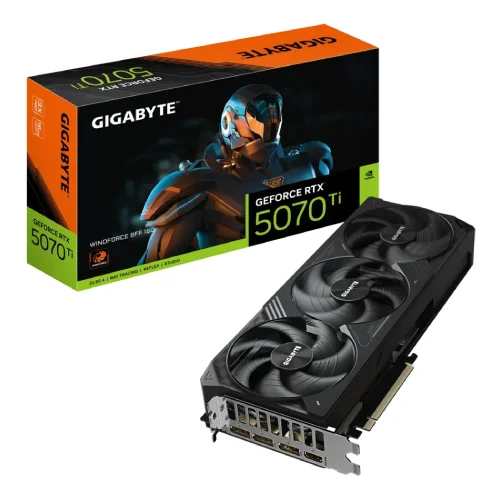 GIGABYTE GeForce RTX 5070 Ti WINDFORCE SFF 16G GDDR7 Graphics Card