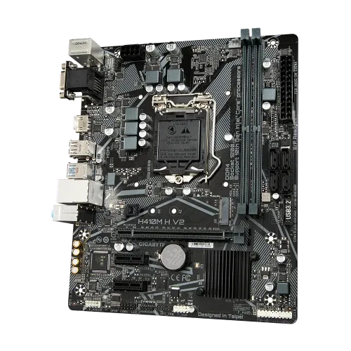 GIGABYTE H410M H V2 10th Gen Micro ATX Motherboard — image 4 of 5