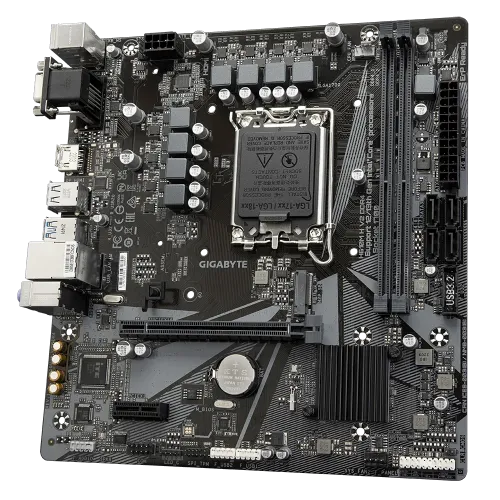 GIGABYTE H610M H V2 DDR4 Micro ATX Motherboard — image 4 of 6