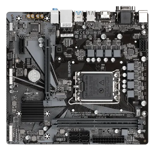 GIGABYTE H610M H V2 DDR4 Micro ATX Motherboard — image 5 of 6