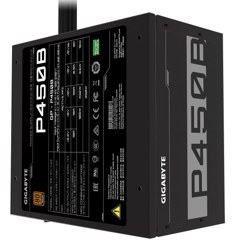 Gigabyte P450B 450W 80 Plus Bronze Certified Power Supply — image 3 of 4
