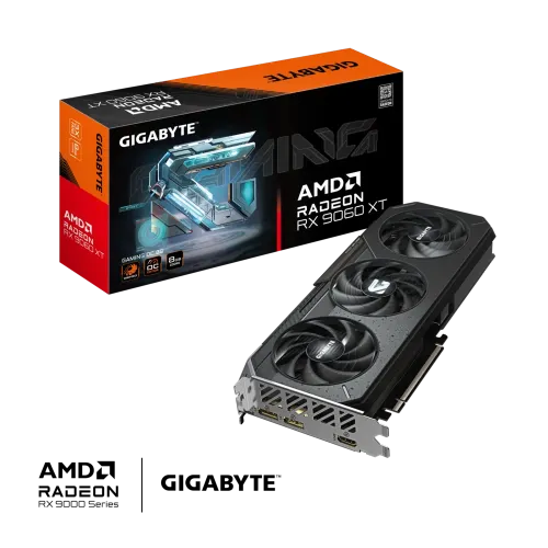 GIGABYTE Radeon RX 9060 XT GAMING OC 8GB GDDR6 Graphics Card