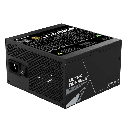 GIGABYTE UD1000GM 1000W Ultra Durable 80+ Gold Full Modular Power Supply — image 3 of 4