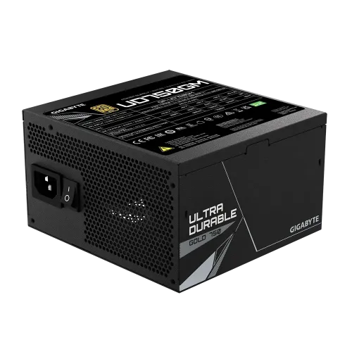 GIGABYTE UD750GM 750W Ultra Durable 80+ Gold Full Modular Power Supply — image 3 of 4