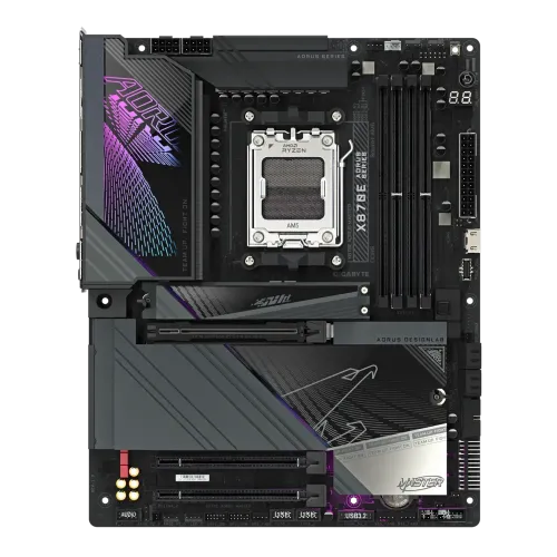 GIGABYTE X870E AORUS MASTER DDR5 AMD AM5 ATX Motherboard — image 2 of 5