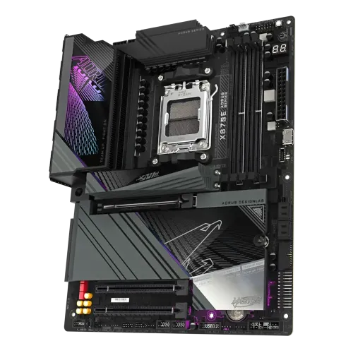 GIGABYTE X870E AORUS MASTER DDR5 AMD AM5 ATX Motherboard — image 4 of 5