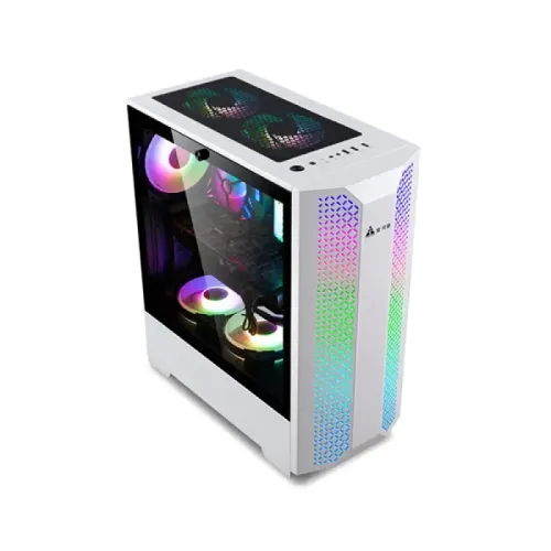 Golden Field 7689W ATX Gaming Casing White — image 2 of 5