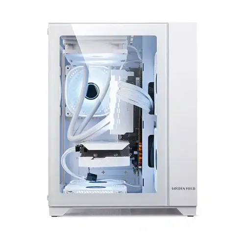 Golden Field Seaview M360 White Mini Tower Micro-ATX Gaming Case — image 2 of 5