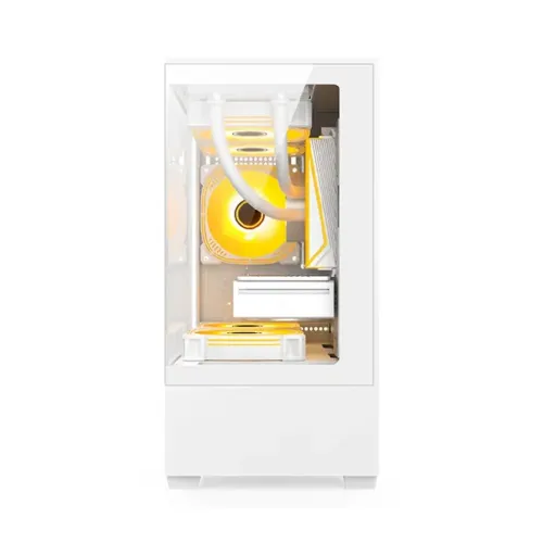 Golden Field T01 M-ATX Mini Tower Gaming Casing White — image 2 of 5