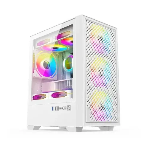 Golden Field V01 Mini-Tower Gaming Casing White