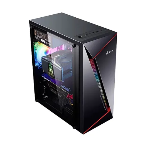 Golden Field XH2i ATX Gaming Case With Power Supply — image 2 of 4