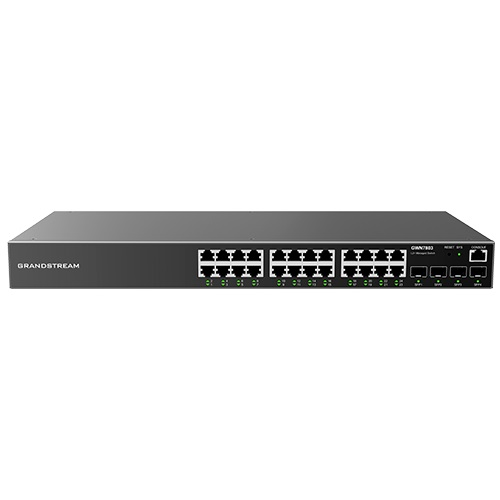 Grandstream GWN7803 24 Port Gigabit Layer 2+ Managed Network Switch