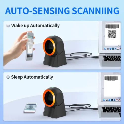 GTCODESTAR GT-8800F 2D Desktop Barcode Scanner — image 3 of 5
