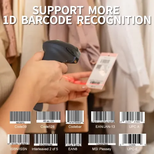 GTCODESTAR X-620H 1D Wireless Barcode Scanner — image 4 of 4