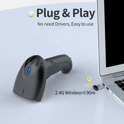 GTCODESTAR X-9700L 2D Wireless Barcode Scanner — image 3 of 6
