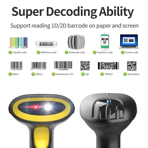 GTCODESTAR X-9700L 2D Wireless Barcode Scanner — image 6 of 6