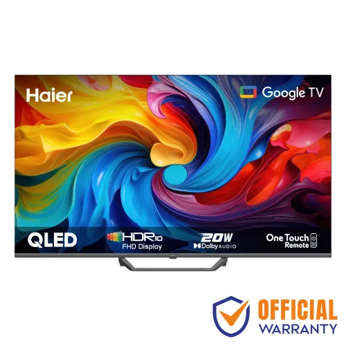 Haier H43S80EUX 43" QLED 4K Android Google TV