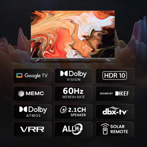 Haier H65M80FUX 65" 4K Mini LED Smart Google TV — image 4 of 6
