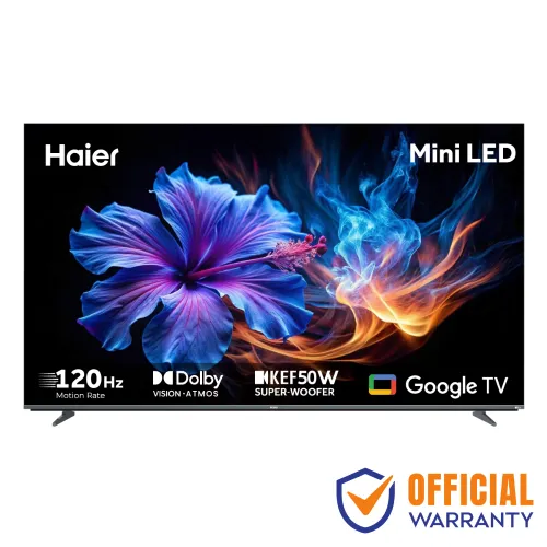 Haier H75M80FUX 75" 4K Mini LED Smart Google TV