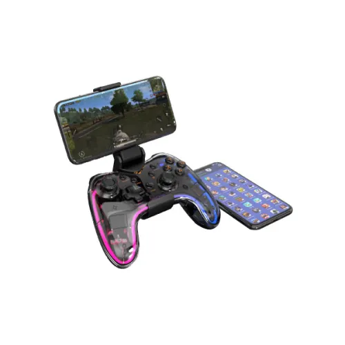 Havit G180BT Transparent RGB Bluetooth Vibration Gamepad — image 3 of 4