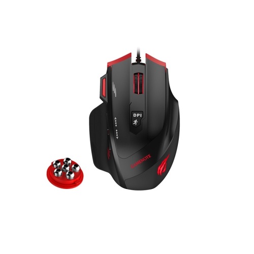 Havit GameNote HV-MS1005 USB 7 Key Fire Button Gaming Mouse Black — image 3 of 3