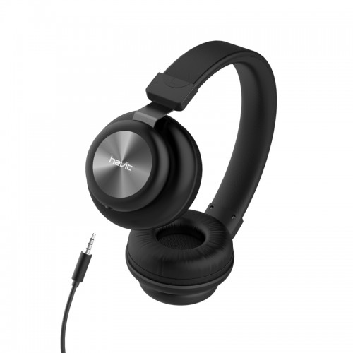 Havit H2263D 3.5mm Metal Decoration Single Port Headphone — image 3 of 4