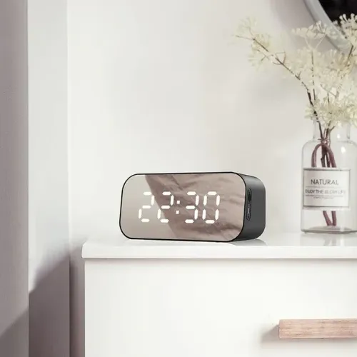 Havit HV-M3 Portable Alarm Clock Bluetooth Speaker — image 4 of 5