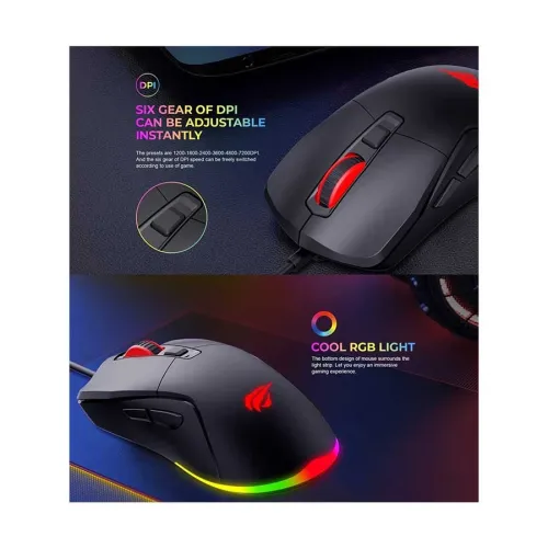 Havit MS960 RGB Wired Gaming Mouse — image 2 of 3