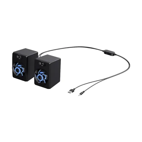 Havit SK706 Stereo LED Backlit USB Speaker — image 2 of 2