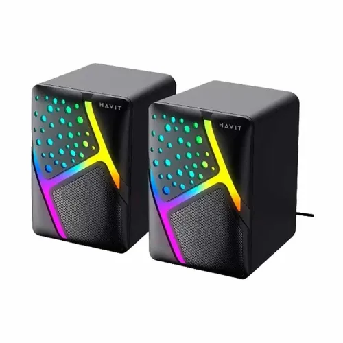 Havit SK763 2.0 RGB Gaming USB Speaker — image 2 of 3