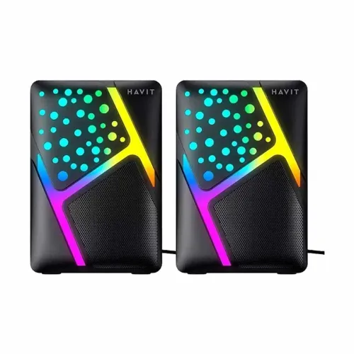 Havit SK763 2.0 RGB Gaming USB Speaker — image 3 of 3