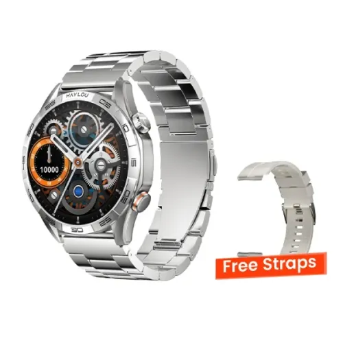 Haylou Solar 5 Smart Watch with Metallic Strap — image 2 of 2
