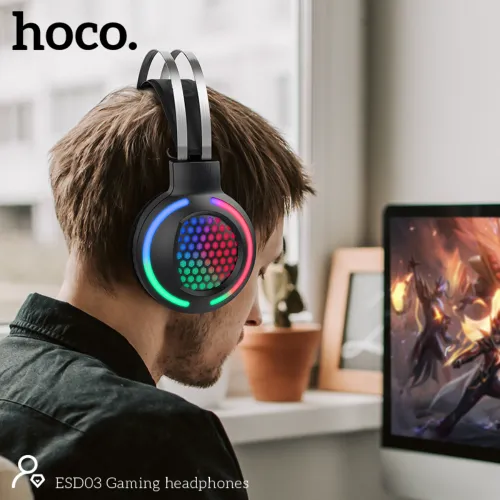 Hoco ESD03 Wired Gaming Headphone — image 4 of 4