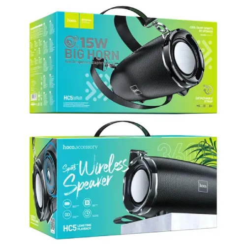Hoco HC5 Cool Enjoy Portable Bluetooth Speaker — image 4 of 4