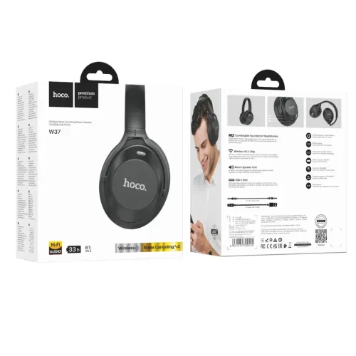 Hoco W37 ANC Bluetooth Wireless Headphone — image 3 of 3