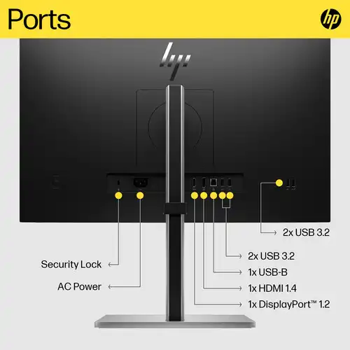 HP E24q G5 23.8" 2K IPS Monitor — image 4 of 6