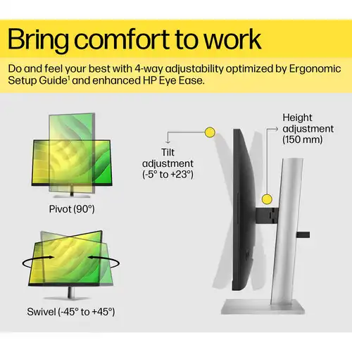 HP E24q G5 23.8" 2K IPS Monitor — image 6 of 6