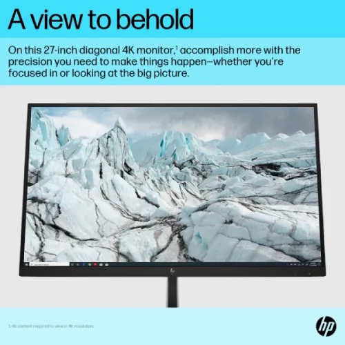 HP E27K G5 27" 4K UHD IPS Type-C Monitor — image 5 of 6