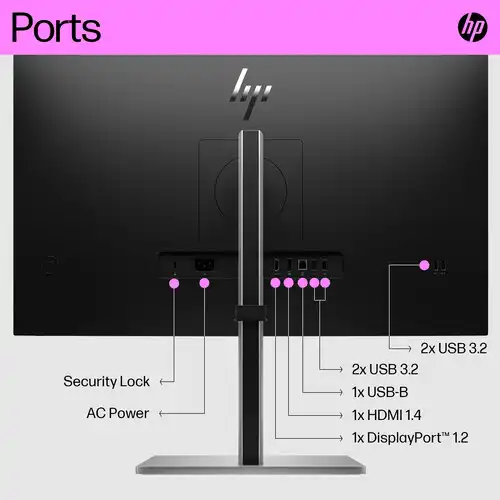 HP E27q G5 27" QHD IPS Monitor — image 4 of 6