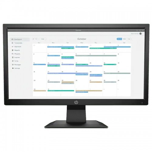 HP P204v 19.5 Inch HD LED Monitor (HDMI, VGA) — image 3 of 6