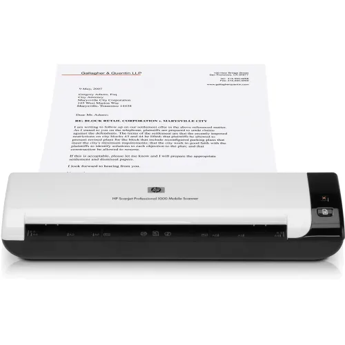 HP Scanjet Professional 1000 Mobile Scanner — image 3 of 6